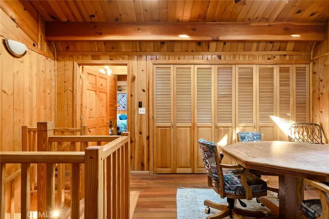 a view of walk in closet