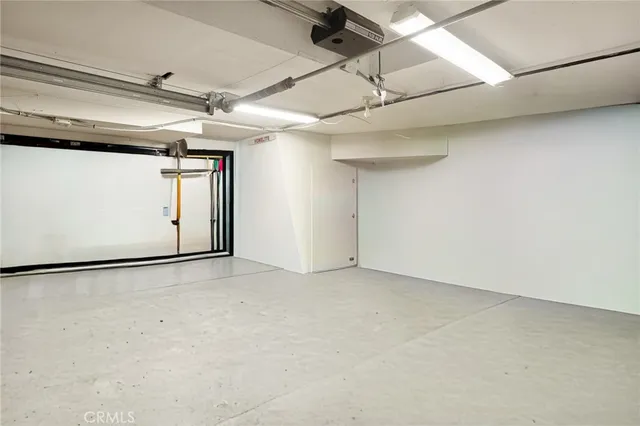 a view of a patio with furniture