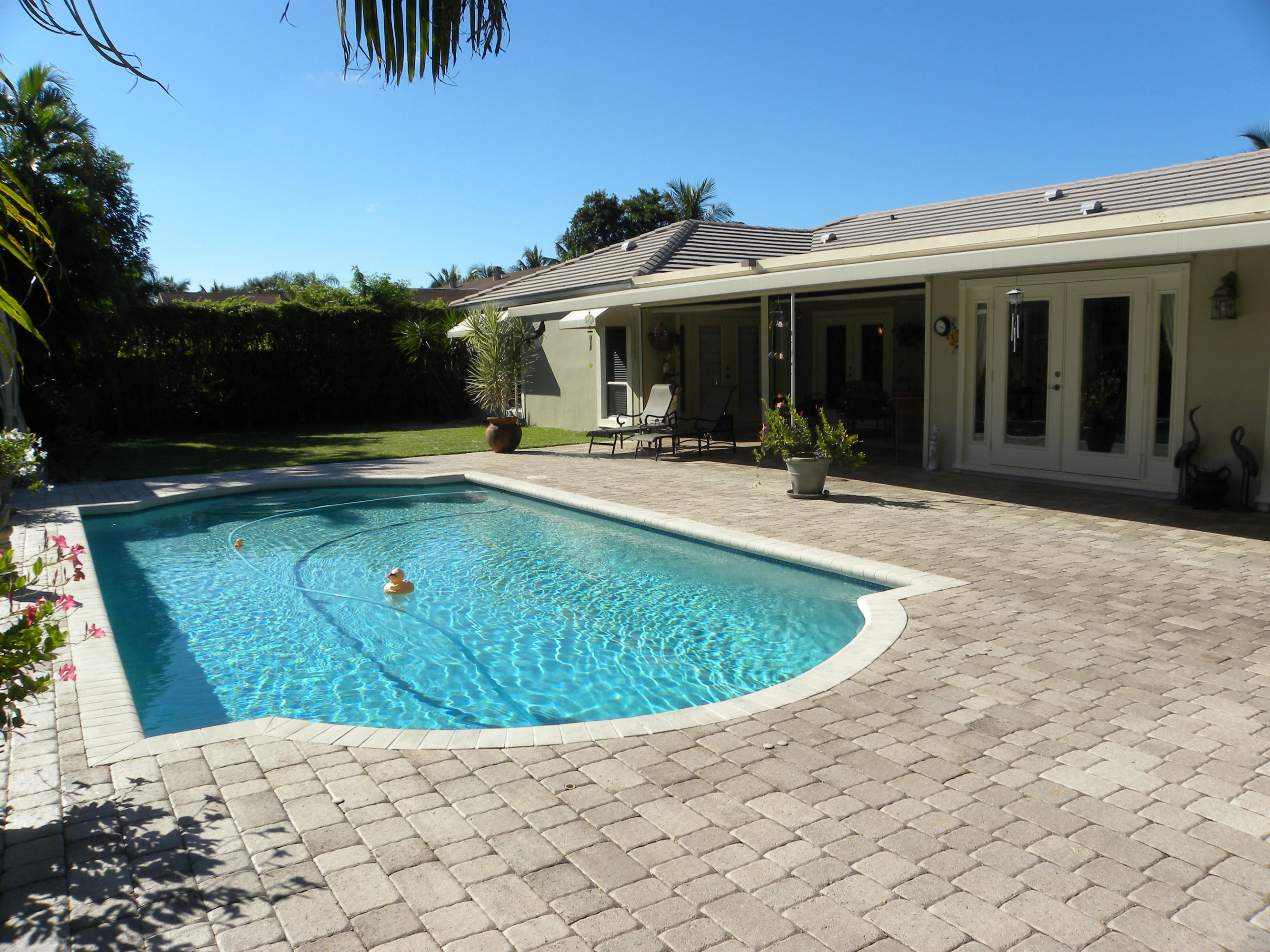 1024 Southwest 17th Street Boca Raton, FL 33486 - Photo 6 of 23 Open Heated Pool ~ Paver Patio