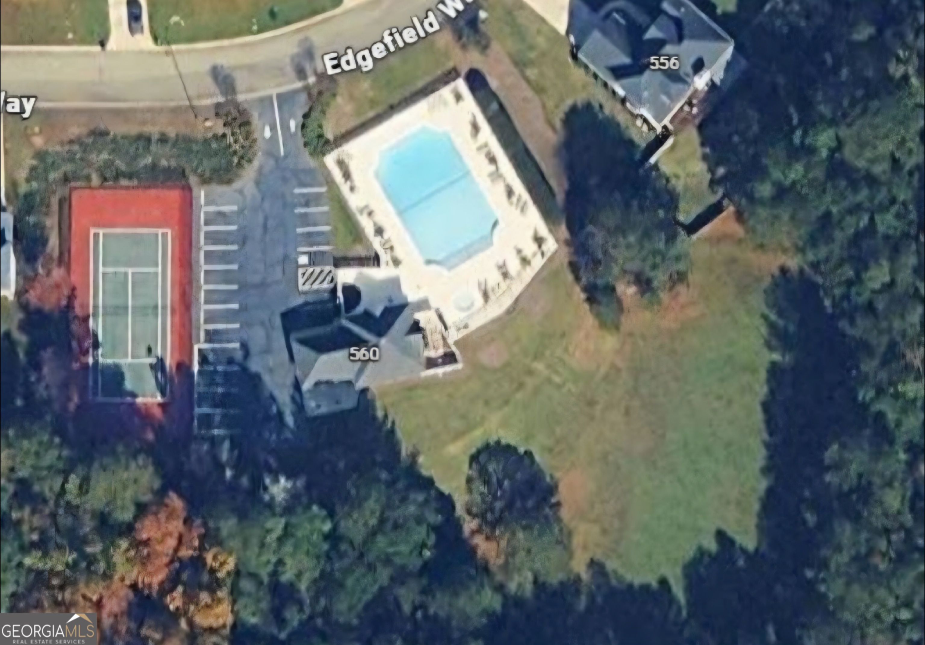 643 Millrun Court Macon, GA 31210 - Photo 32 of 32 an aerial view of a house having outdoor space