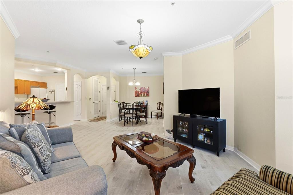 8180 Boat Hook Loop, Unit 304 Windermere, FL 34786 - Photo 20 of 38 a living room with furniture and a flat screen tv