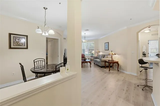 a view of a livingroom with furniture and a couch