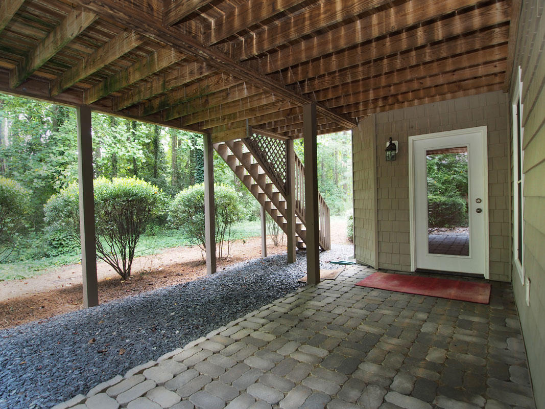 30 Pine Valley Road Pinehurst, NC 28374 - Photo 37 of 41 patio beneath deck