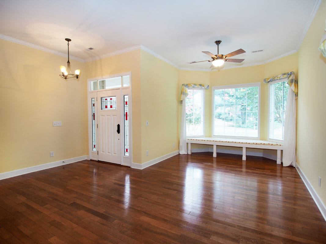 living bay window