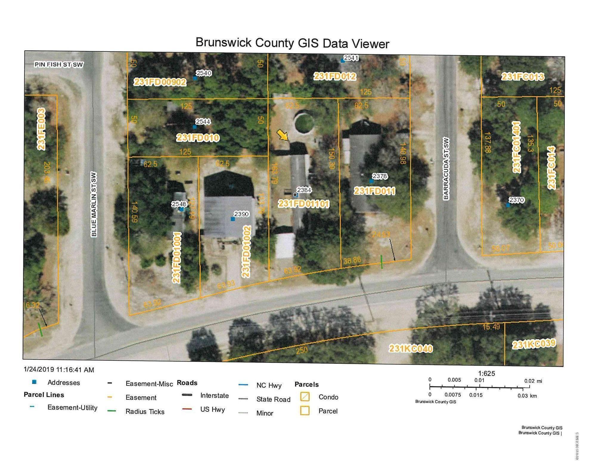 2384 Seashore Road Southwest Supply, NC 28462 - Photo 1 of 29 seago aerial gis