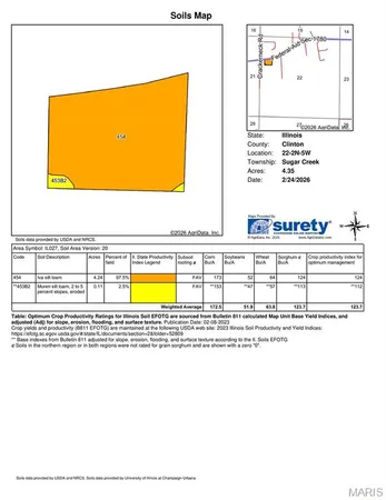 $154,900 | 0 Old U.S. Highway 50, Trenton, IL 62293