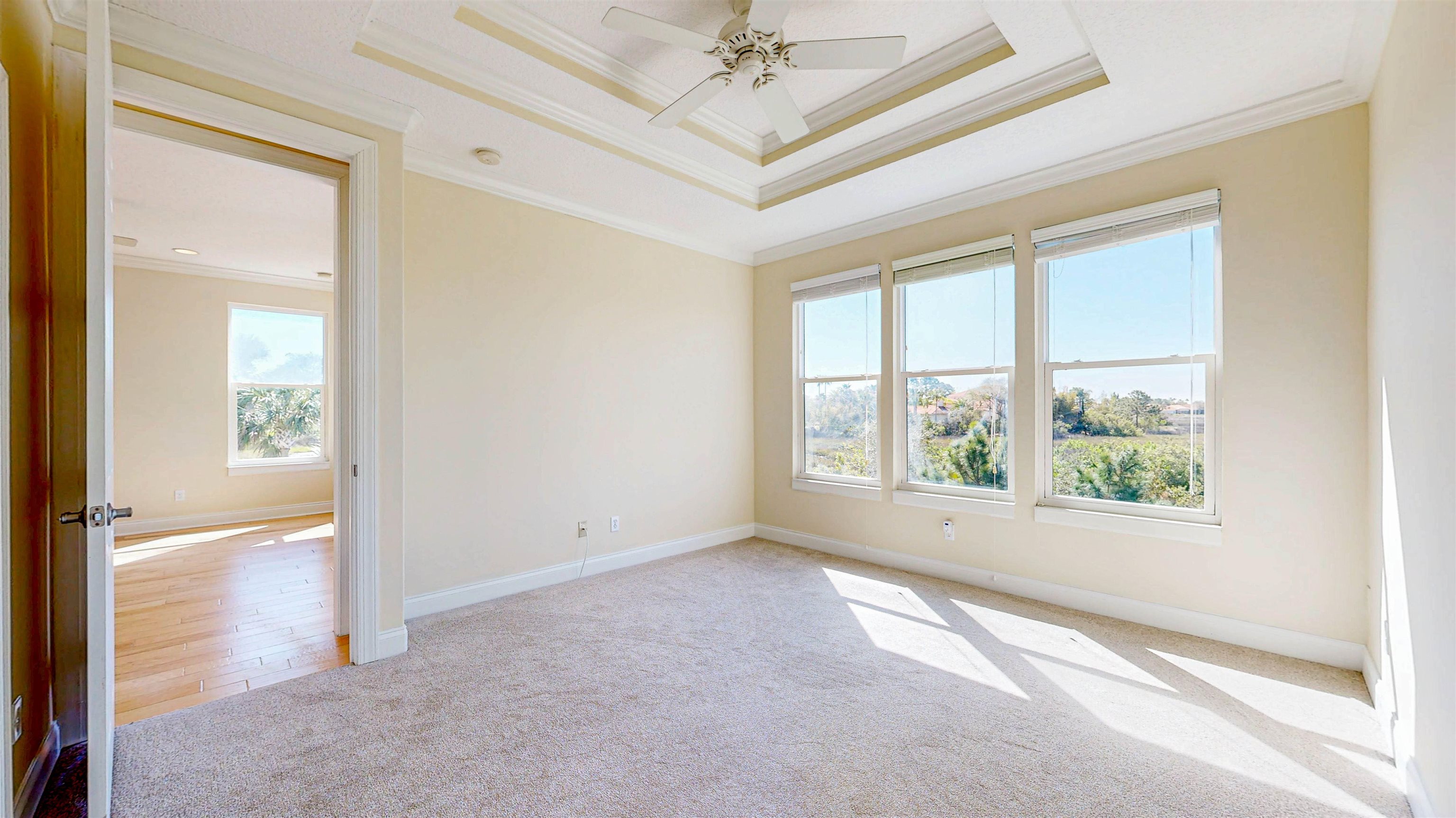 213 Sunset Point St. Augustine, FL 32080 - Photo 15 of 37 an empty room with windows and closet