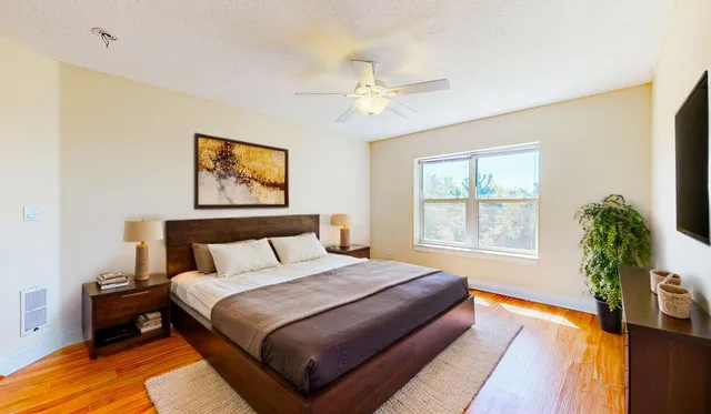 a view interior of the house and wooden floor