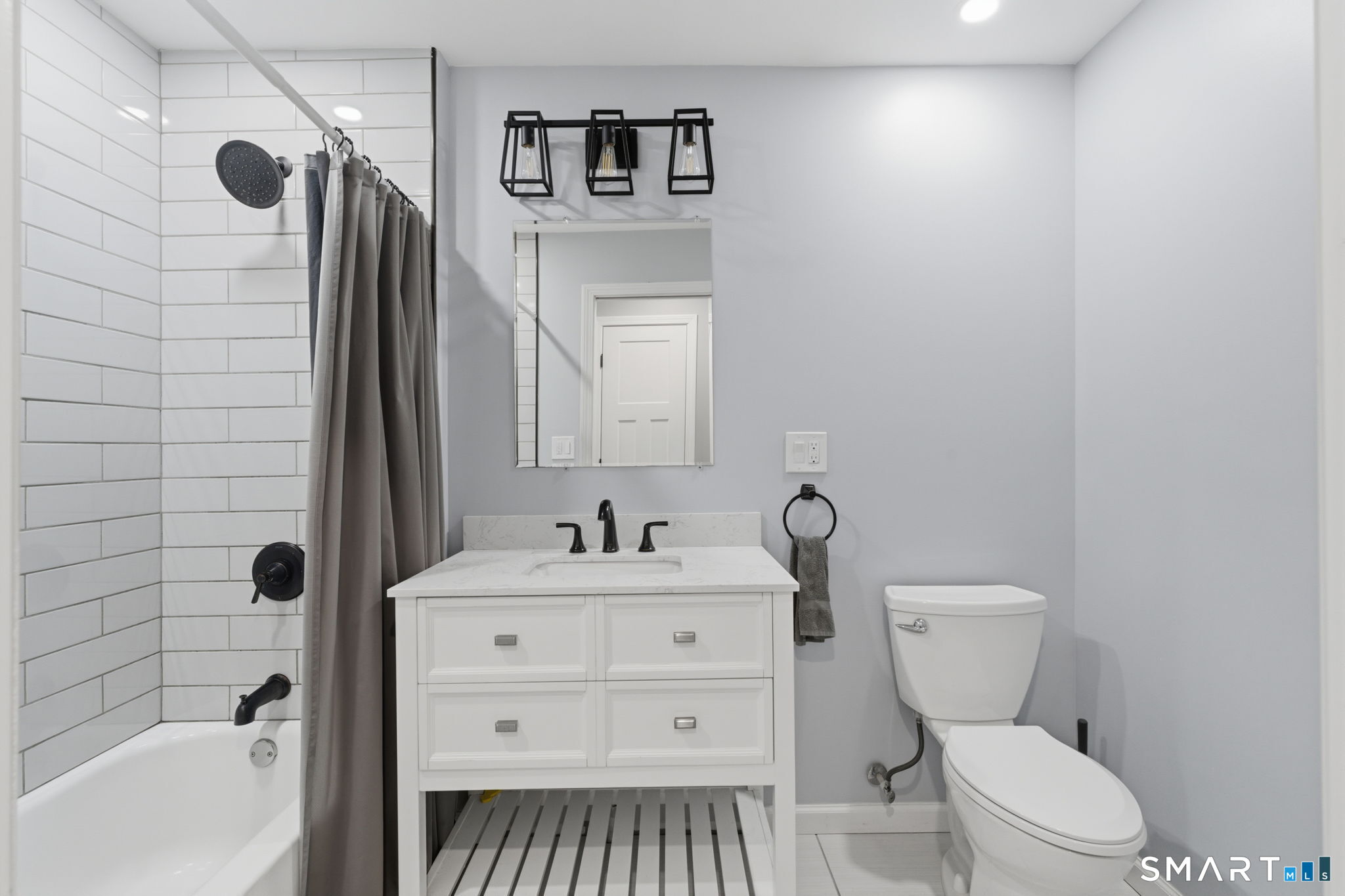 99 West Chippens Hill Road Burlington, CT 06013 - Photo 24 of 40 a bathroom with a sink a toilet and shower