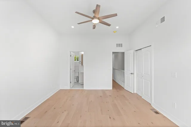 wooden floor in an empty room