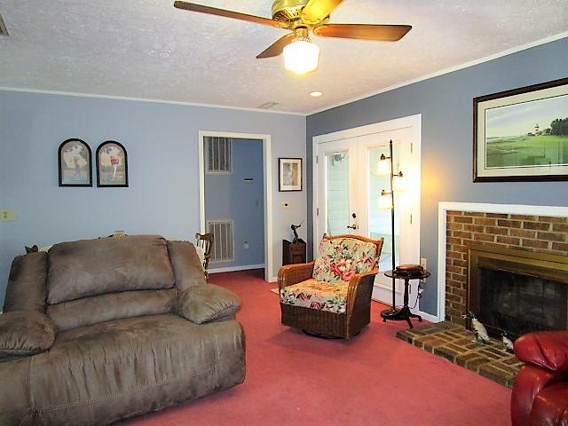 1 Andre Michaux Road Santee, SC 29142 - Photo 7 of 14 Fireplace in Living Room