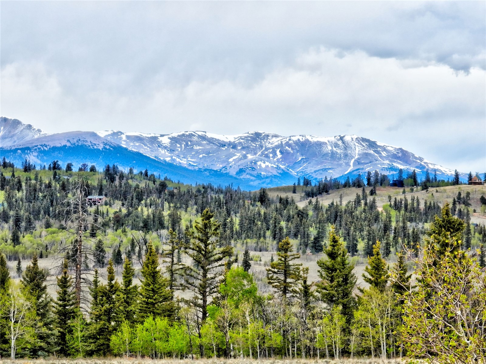 71 Mallard Road Como, CO 80432 - Photo 10 of 16 a view of a city with a mountain in the background