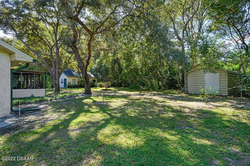 2160 Wilmhurst Road DeLand, FL 32720 - Photo 20 of 28 Backyard & Storage Shed