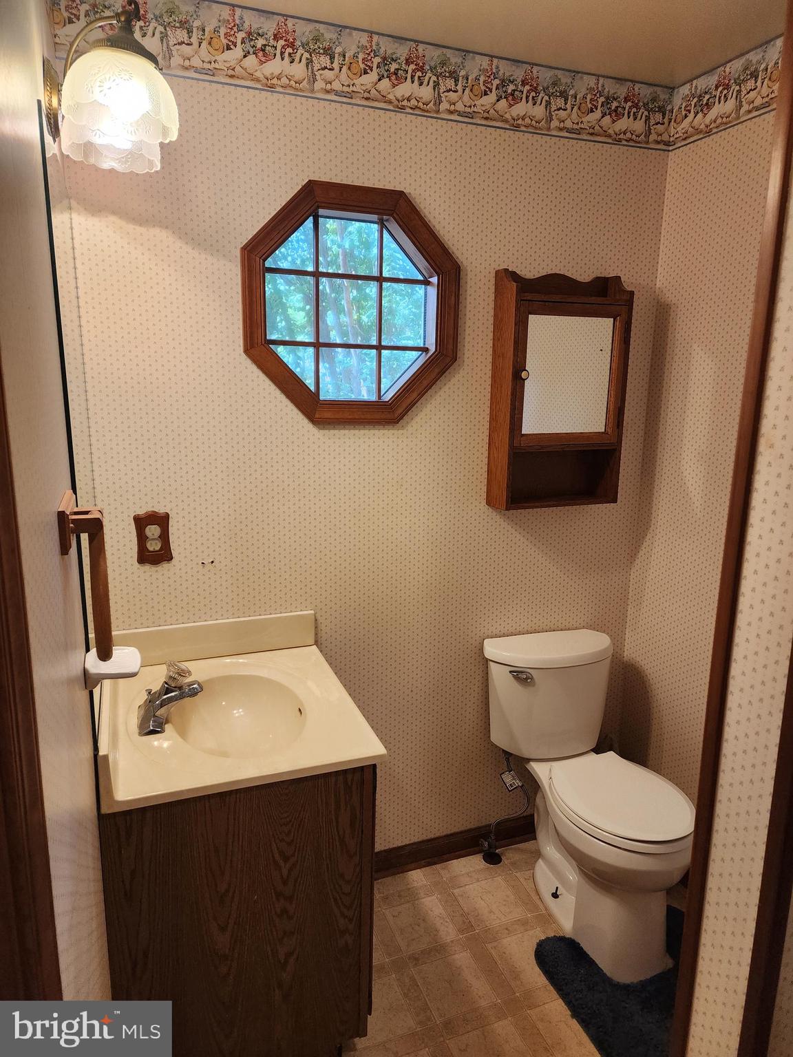 4202 Lakeview Parkway Locust Grove, VA 22508 - Photo 22 of 32 a bathroom with a toilet a sink and mirror