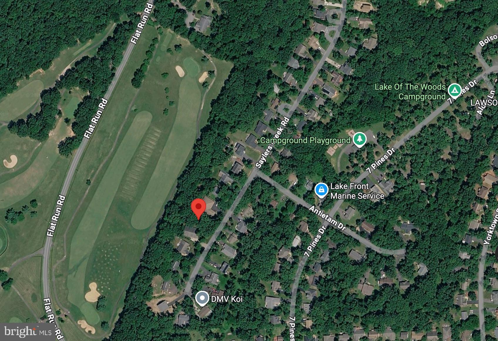 206 Saylers Creek Road Locust Grove, VA 22508 - Photo 42 of 42 an aerial view of residential houses with street