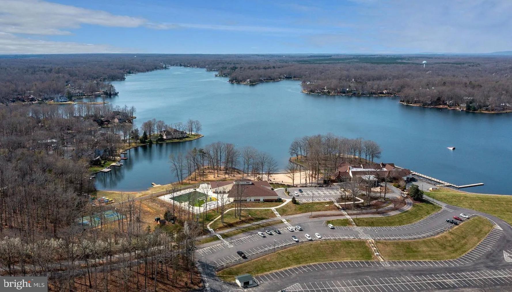 206 Saylers Creek Road Locust Grove, VA 22508 - Photo 48 of 49 an aerial view of a house with lake view