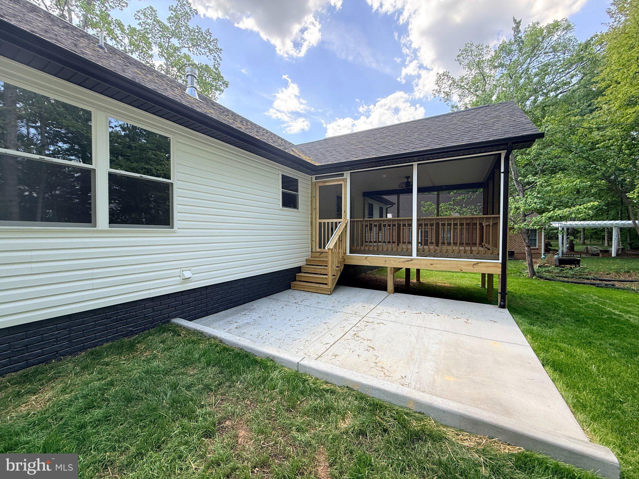 206 Saylers Creek Road Locust Grove, VA 22508 - Photo 10 of 49 a view of house with backyard