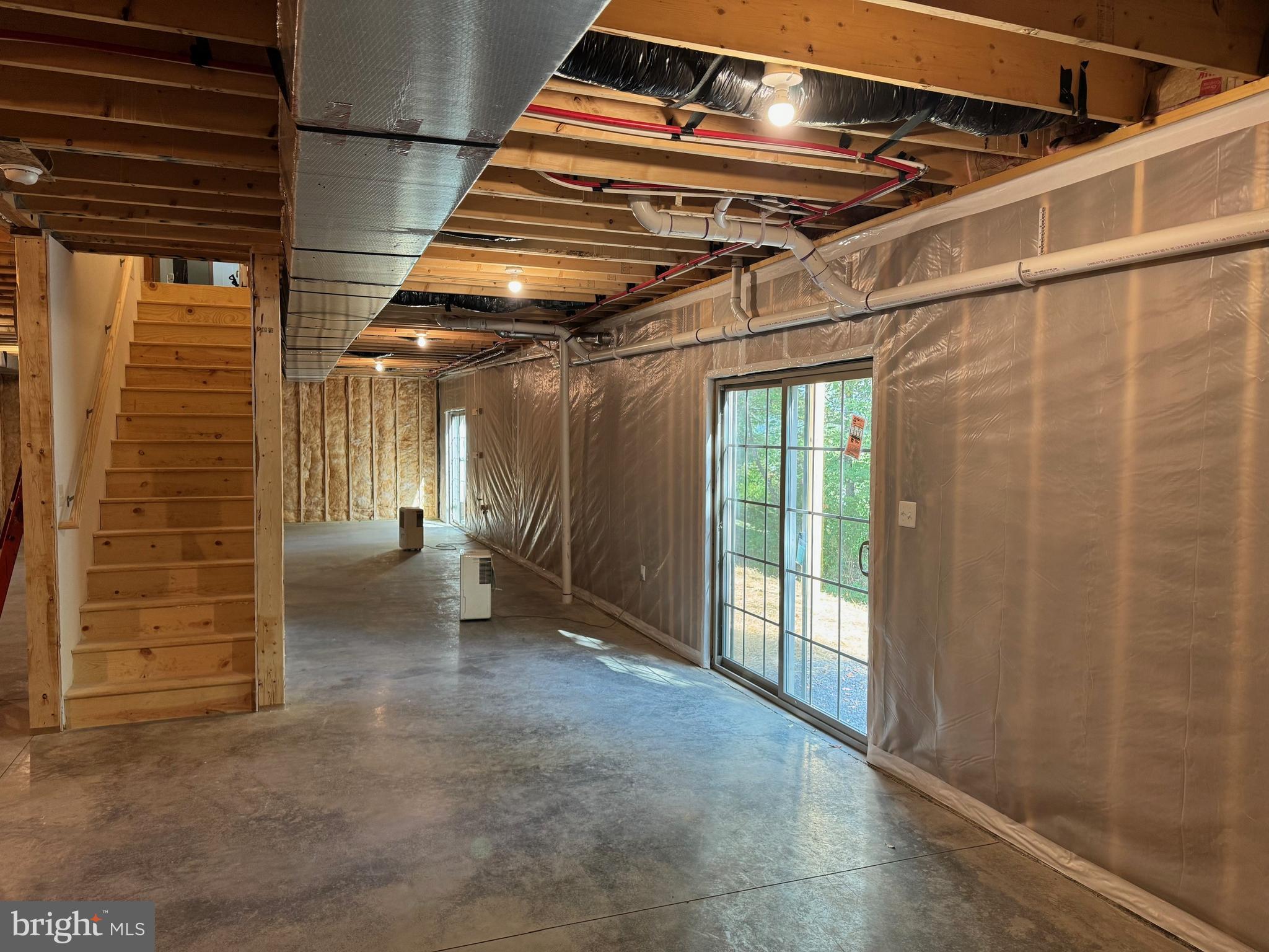 107 View Street Bellefonte, PA 16823 - Photo 36 of 42 a view of under construction room and staircase
