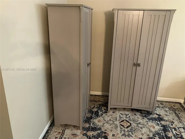 a view of a closet