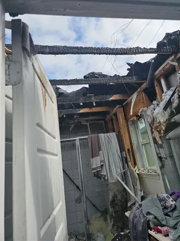 a view of water heater room