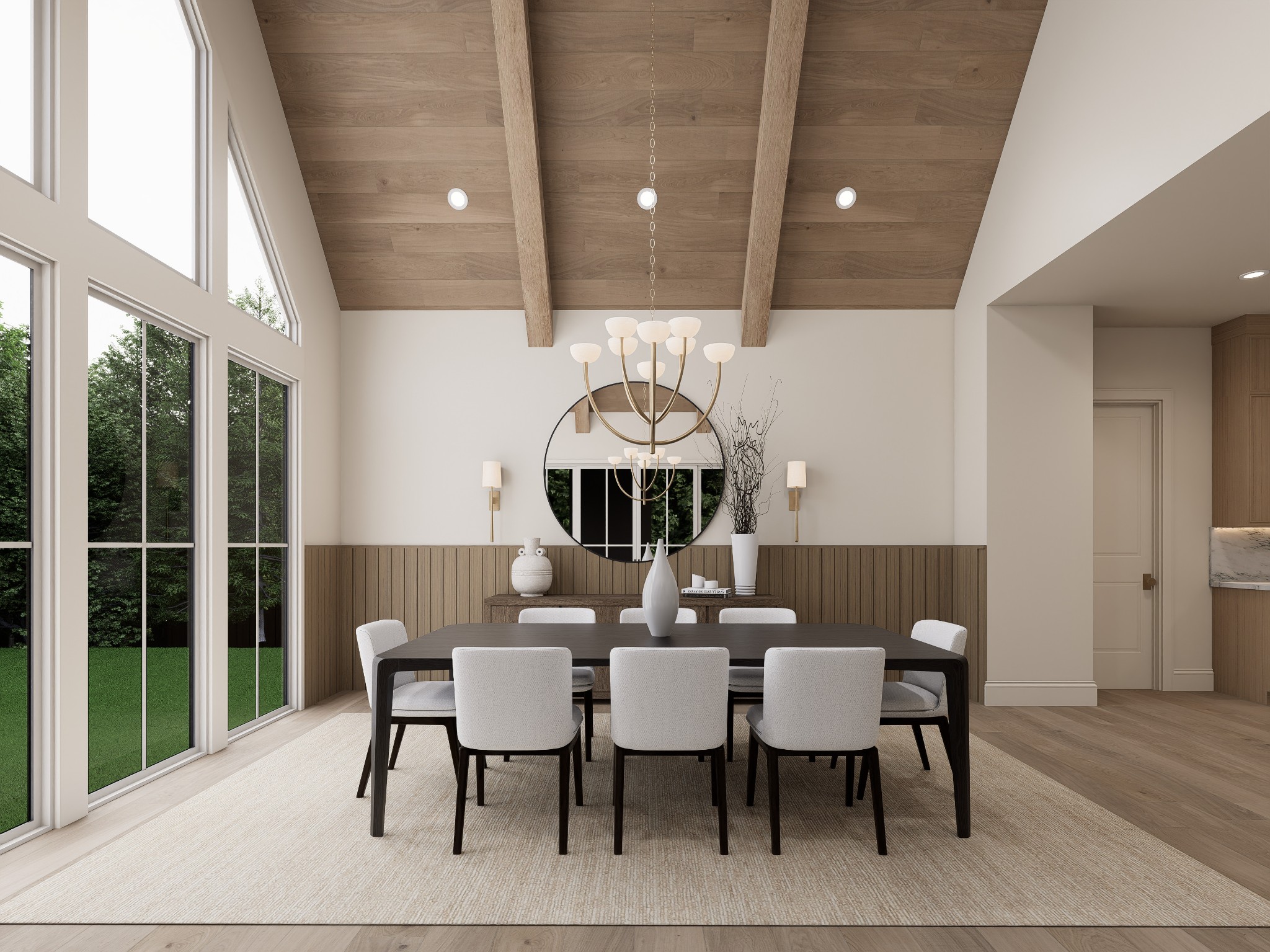 4521 Shys Hill Road Nashville, TN 37215 - Photo 14 of 46 a view of a dining room with furniture and wooden floor