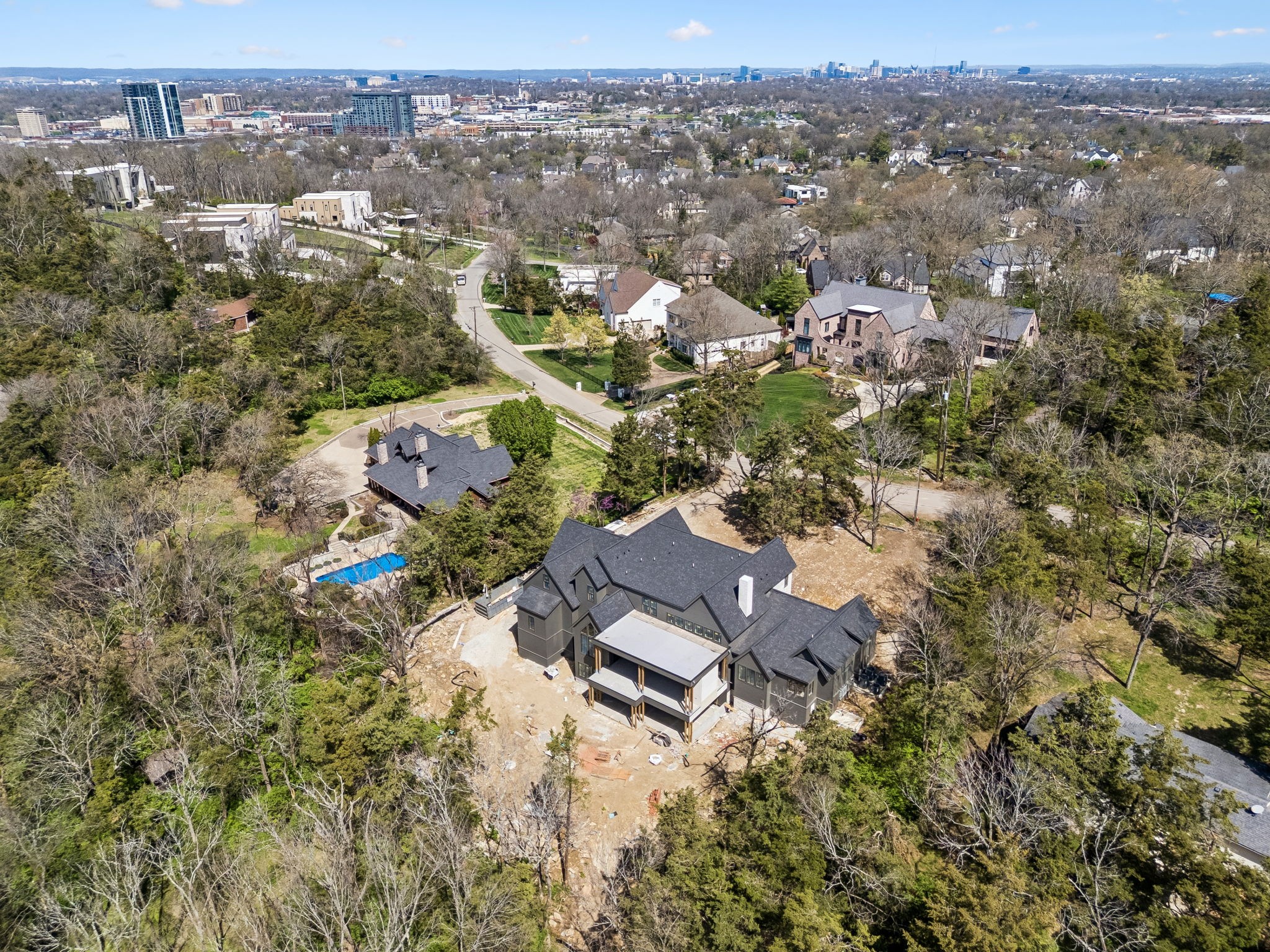 4521 Shys Hill Road Nashville, TN 37215 - Photo 46 of 46 an aerial view of multiple house
