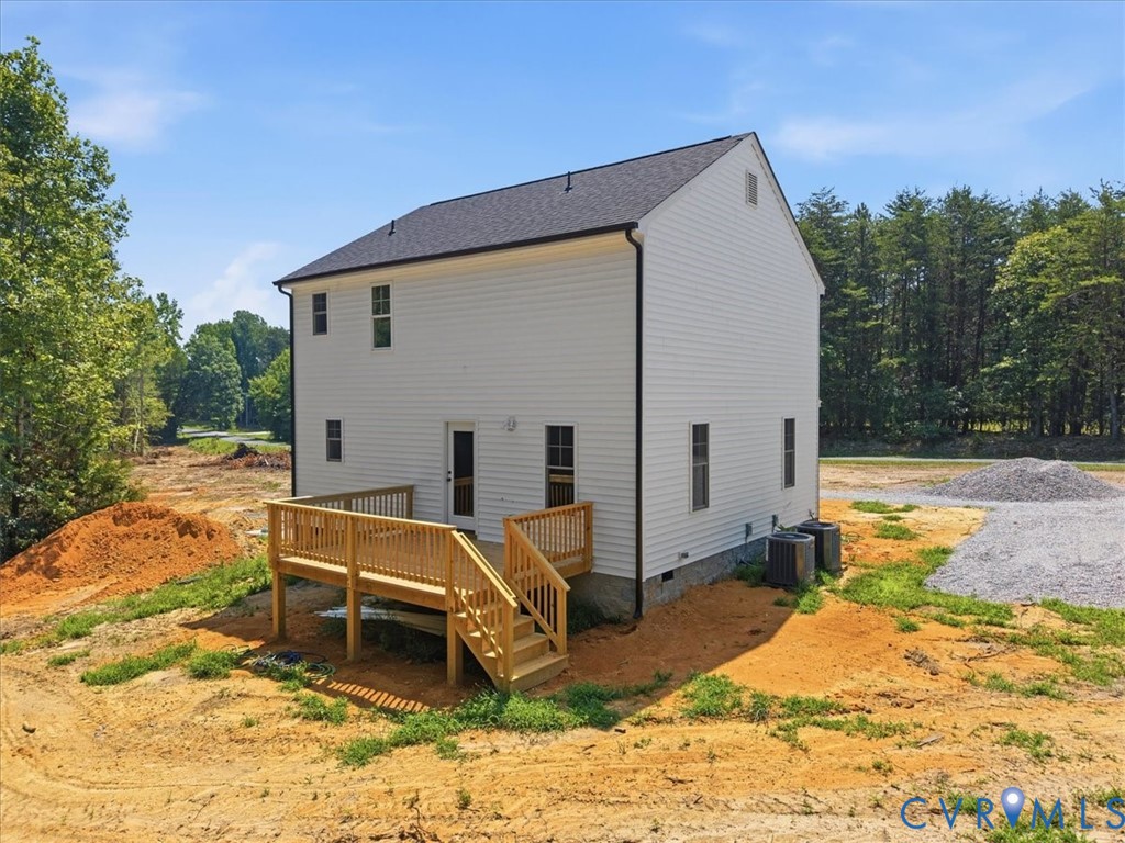 654 Frenchs Store Road Cumberland, VA 23040 - Photo 24 of 24 New construction featuring a white vinyl siding ex