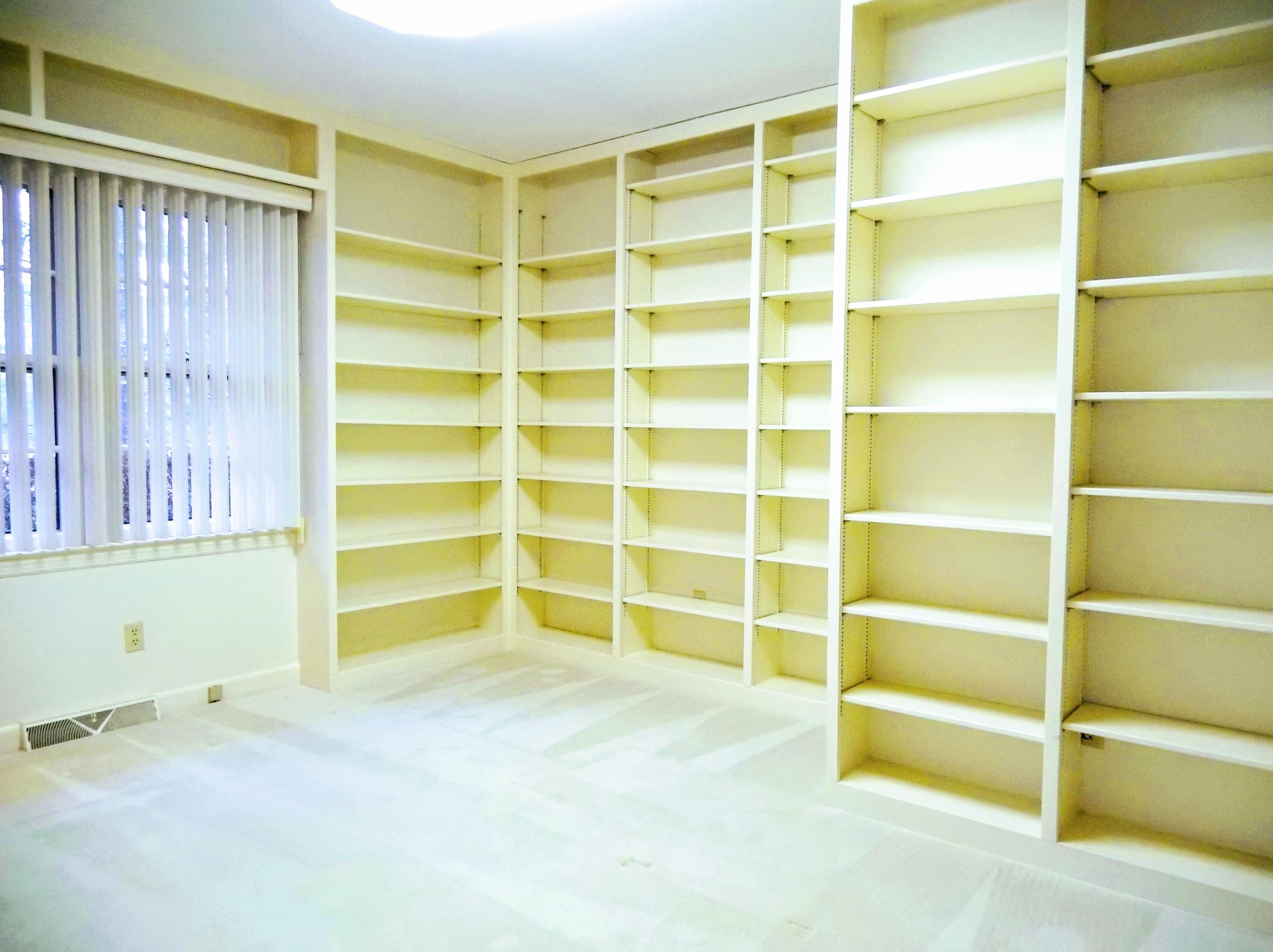 405 Hill Road Southern Pines, NC 28387 - Photo 29 of 35 While used as an office and library by the previous owner, this could be the perfect bedroom for displaying favorite toys; craft room with a head start on keeping it organized, or another library.
