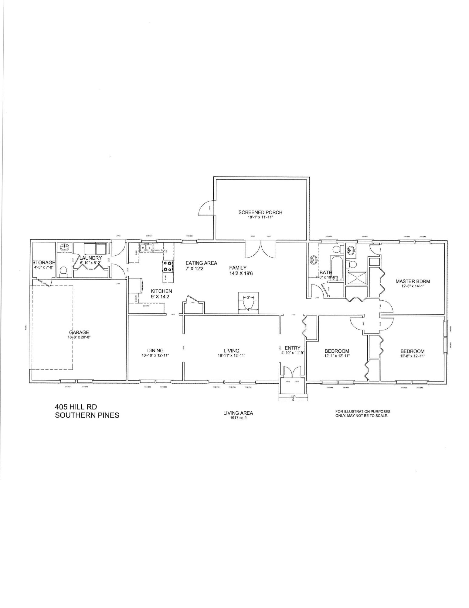 405 Hill Road Southern Pines, NC 28387 - Photo 5 of 35 Easy to see where to put your furniture!