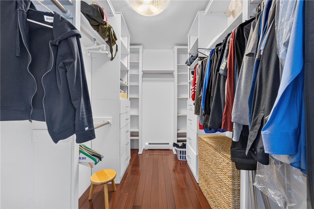 220 Pennbrook Road Stroudsburg, PA 18360 - Photo 27 of 60 Ample storage solutions abound in this meticulously organized walk-in closet, perfect for any wardrobe.