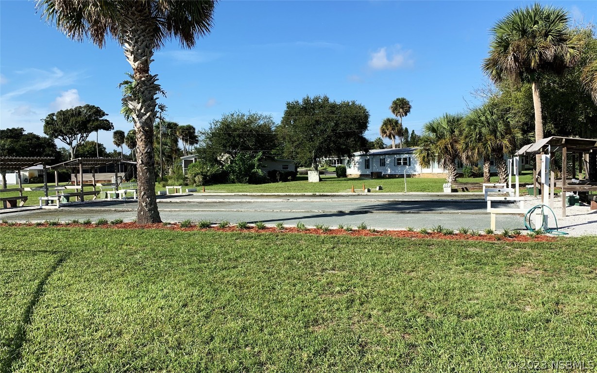 4391 Maple Avenue Edgewater, FL 32141 - Photo 39 of 50 a view of a garden