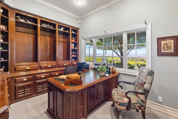 a view of a big house with a big yard