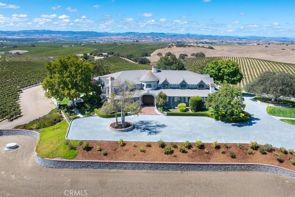 8283 Cross Canyons Road San Miguel, CA 93451 - Photo 10 of 73 an aerial view of a house with a ocean view