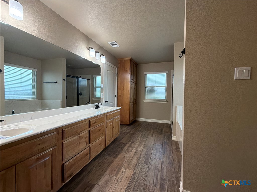 3941 Wells Drive Kempner, TX 76539 - Photo 10 of 36 Primary Bathroom wtih double Vanities