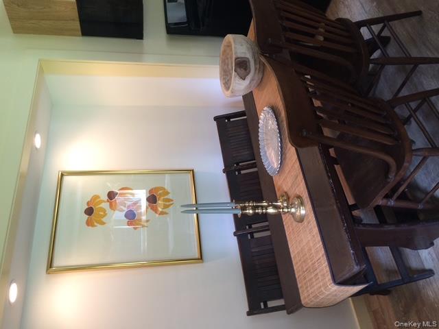1095 State Rt 17B Mongaup Valley, NY 12762 - Photo 40 of 47 Dining area featuring baseboards, wood finished floors, and recessed lighting