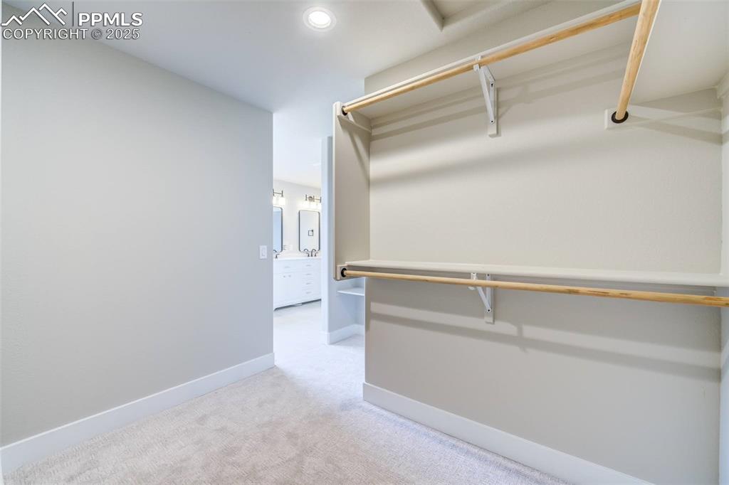 205 High Meadows Drive Florence, CO 81226 - Photo 12 of 28 a view of an empty walk in closet