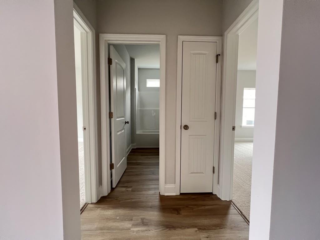 176 Greenview Court Homer, GA 30547 - Photo 4 of 19 a view of a hallway with wooden floor