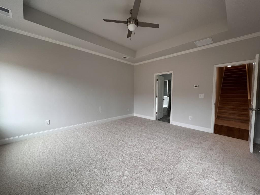 176 Greenview Court Homer, GA 30547 - Photo 5 of 19 a view of an empty room with a ceiling fan
