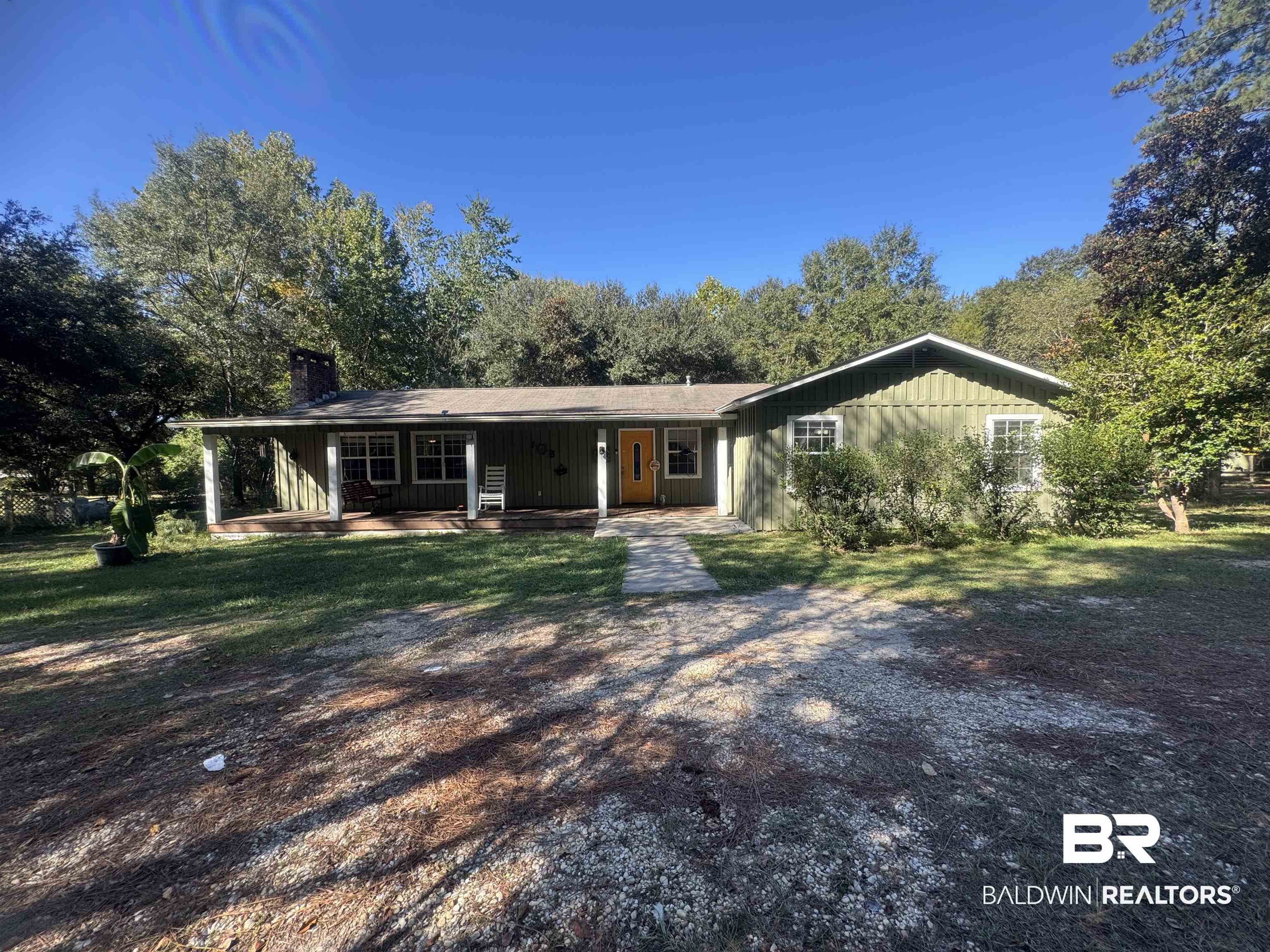 3097 Old Castleberry Road Brewton, AL 36426 - Photo 1 of 49 Ranch-style home featuring a front yard