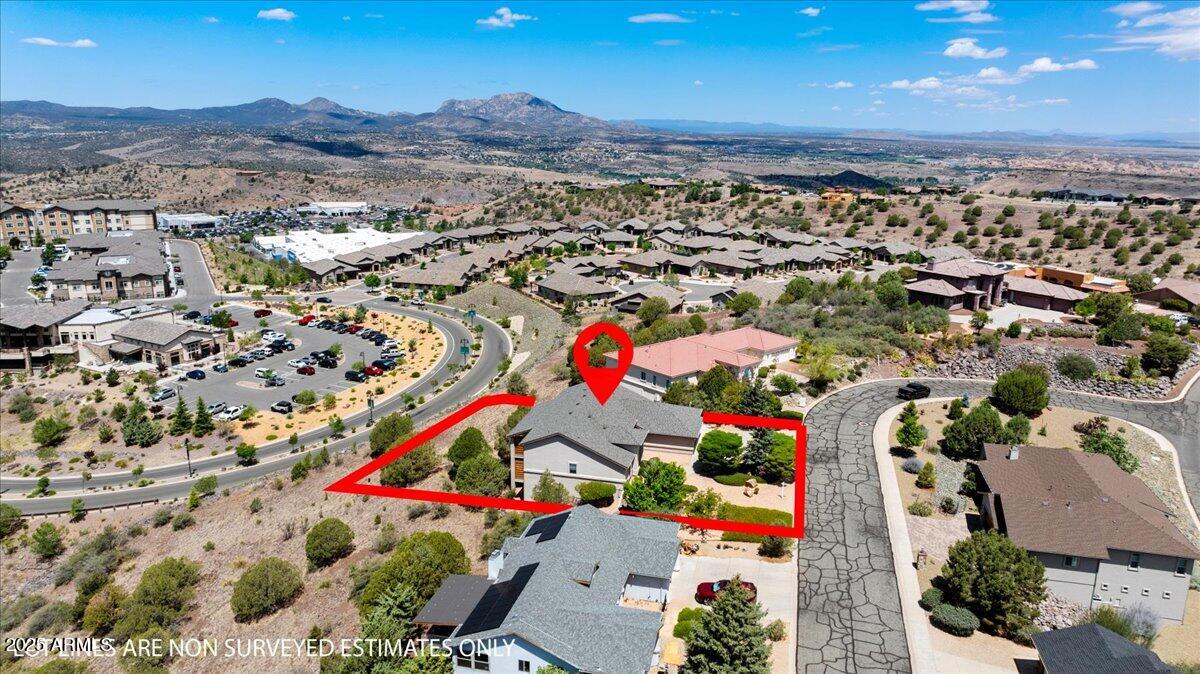 528 Miracle Rider Road Prescott, AZ 86301 - Photo 45 of 47 an aerial view of residential houses with outdoor space