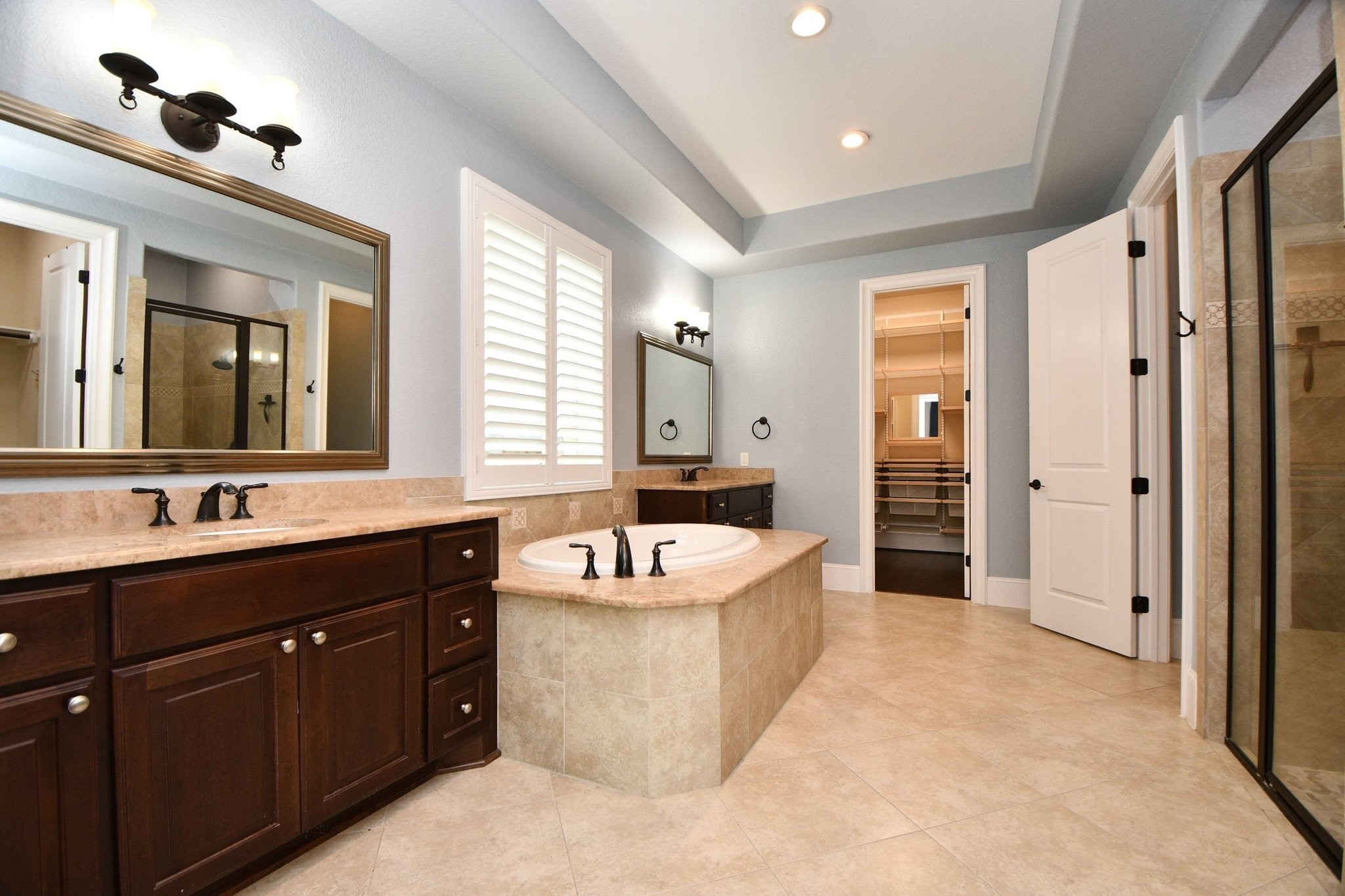 24914 Bay Mist Ridge Lane Katy, TX 77494 - Photo 32 of 50 Here is a view of the primary bath from the entry door