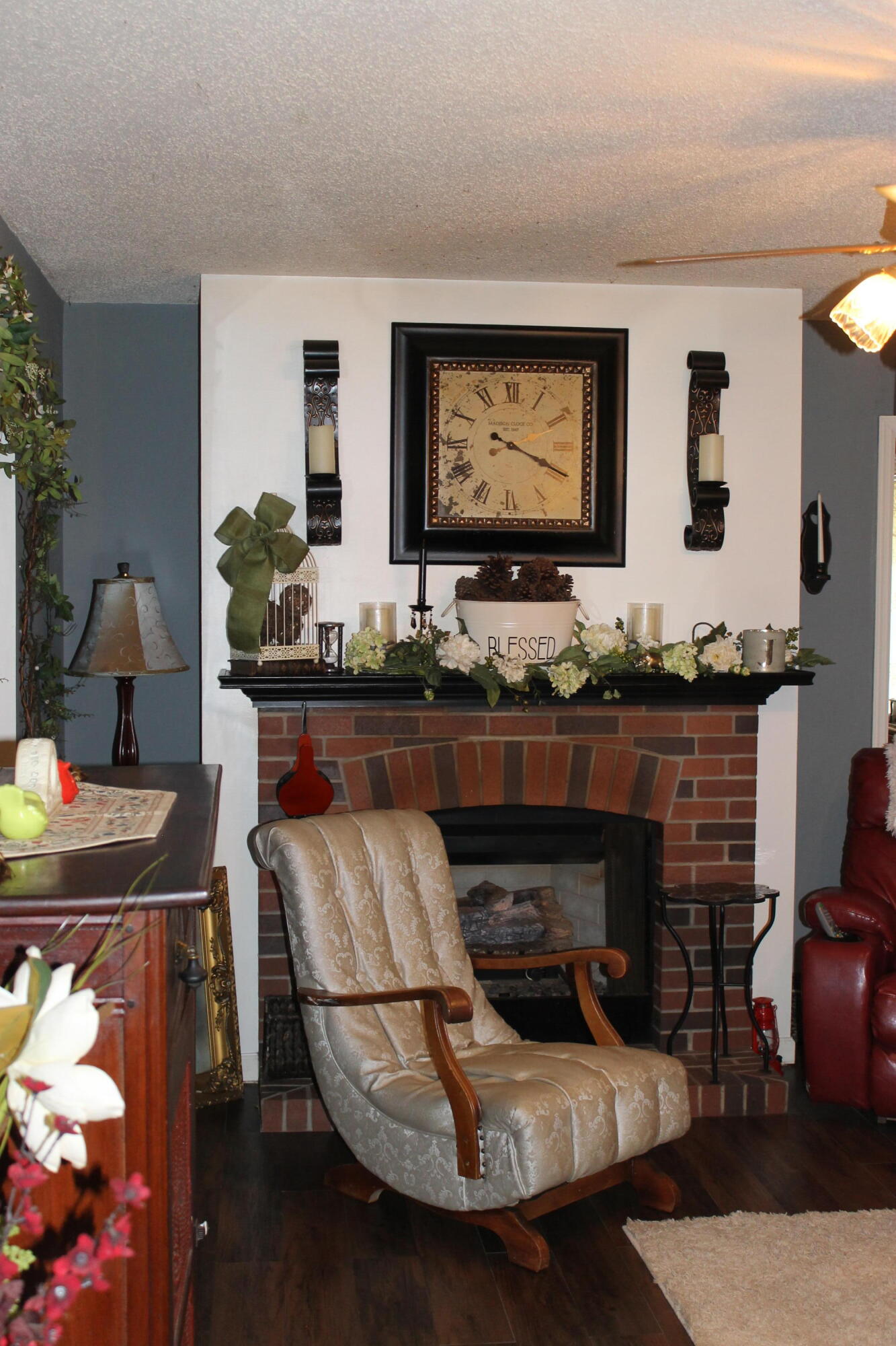 201 Cobb Road Surgoinsville, TN 37873 - Photo 12 of 39 Living Room Fireplace