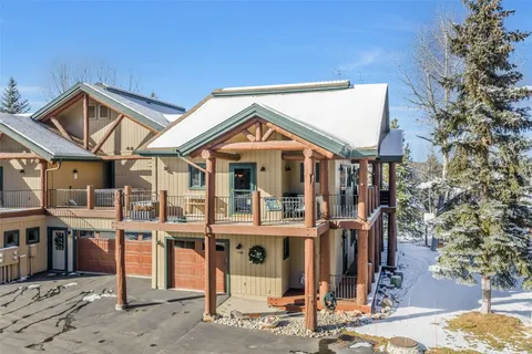 a front view of a house with a porch
