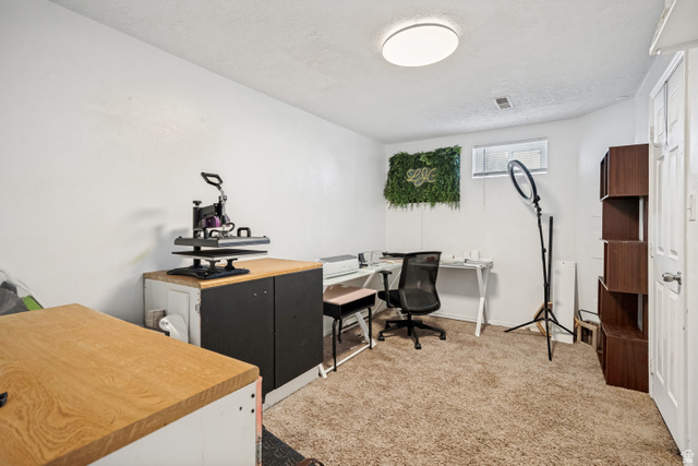 1215 8th Street Ogden, UT 84404 - Photo 28 of 39 Versatile room featuring light-colored walls and soft, neutral-toned carpeting