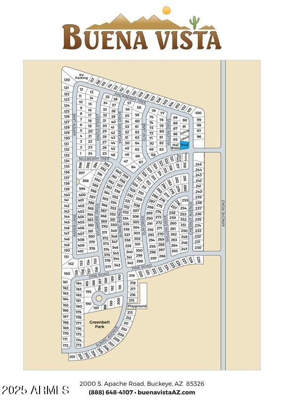 2000 South Apache Road, Unit 383 Buckeye, AZ 85326 - Photo 37 of 41 Community Map