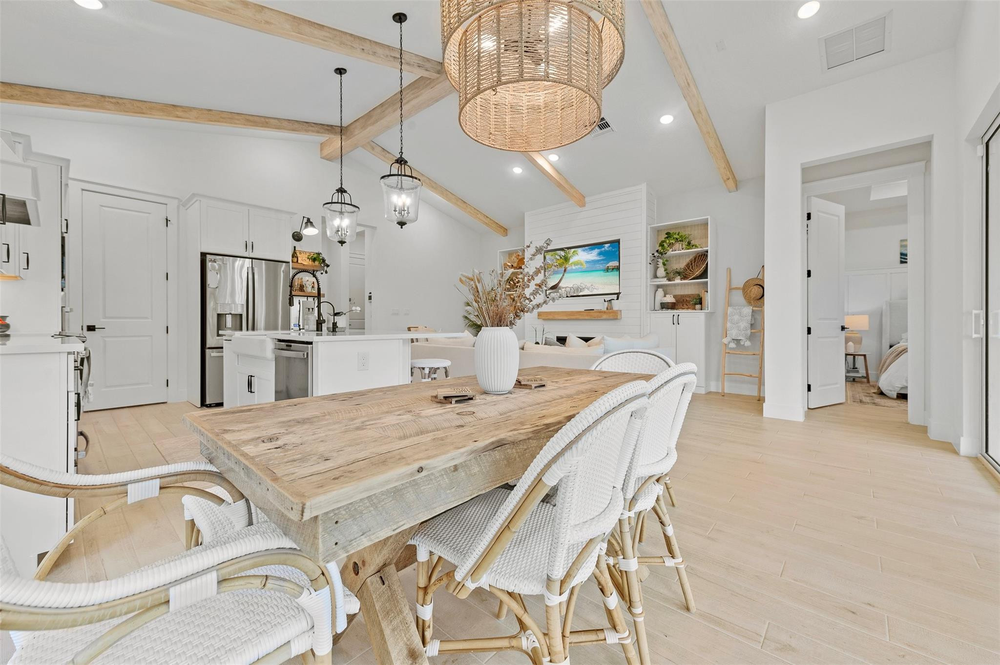 121 Southeast Rocky Terrace Stuart, FL 34997 - Photo 17 of 45 a very nice looking dining room with a table and chairs
