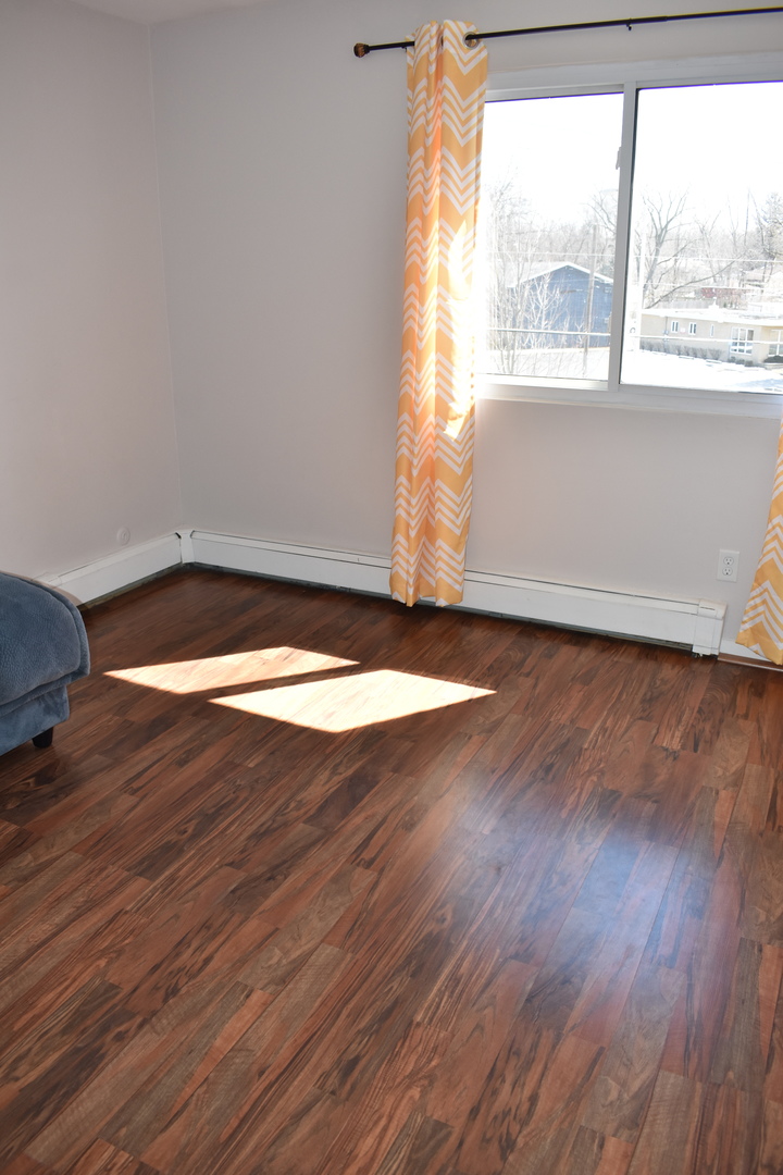 19380 Wolf Road, Unit 9 Mokena, IL 60448 - Photo 12 of 13 a view of an empty room with wooden floor and a window