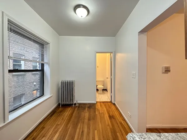 a view of wooden floor in a room