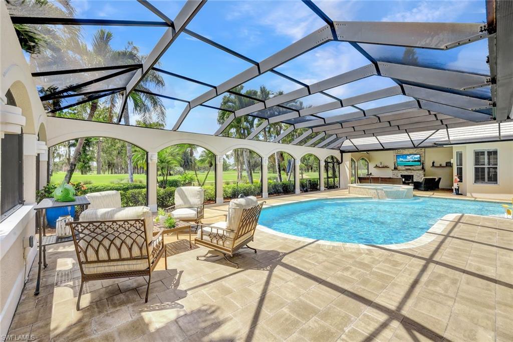 4624 Pond Apple Drive North Naples, FL 34119 - Photo 37 of 46 a view of outdoor space yard deck and patio
