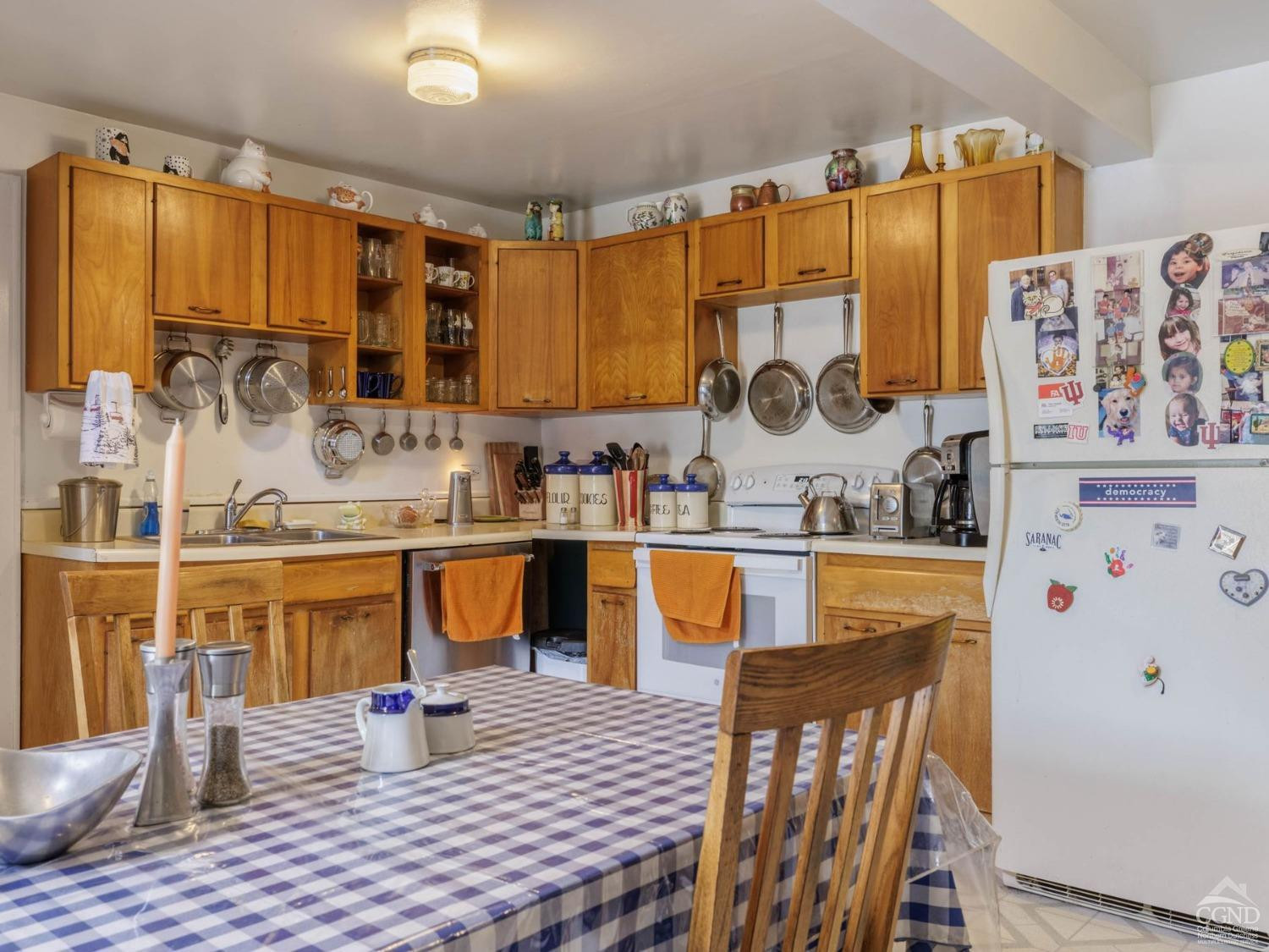 25 Vets Road Windham, NY 12496 - Photo 12 of 74 a kitchen with stainless steel appliances wooden floors and wooden cabinets